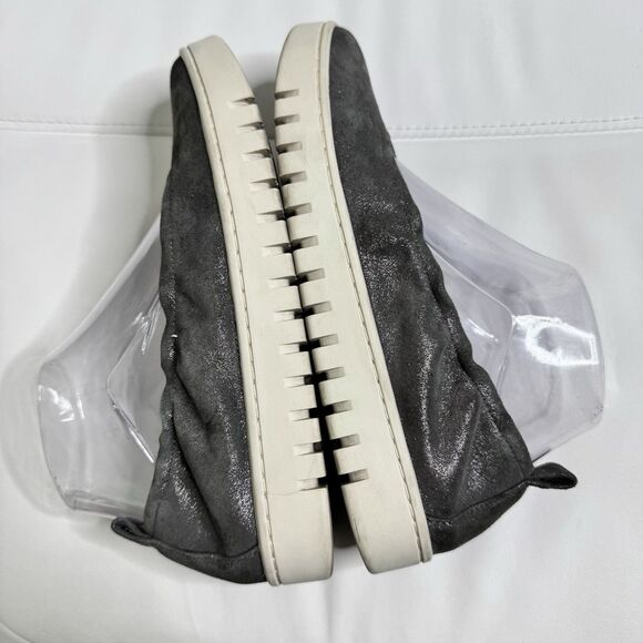 Vionic Slip On Uptown Ballet Flats Sz 7.5 Loafer Shimmer Gray Comfort Orthopedic - Picture 7 of 13